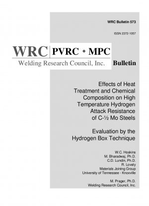 C-1/2 Mo鋼の耐高温水素腐食性に及ぼす熱処理と化学組成の影響