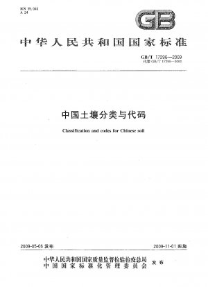 中国の土壌分類とコード