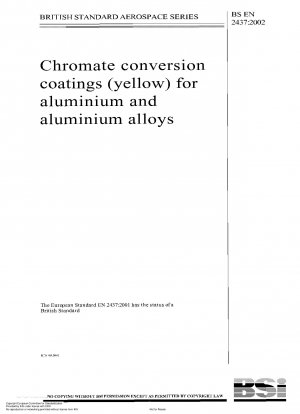 航空宇宙シリーズ アルミニウムおよびアルミニウム合金用クロメート化成皮膜（黄色）