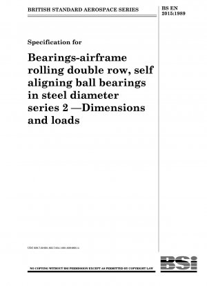 ベアリングの仕様 - スチール直径シリーズ 2 機体転がり複列自動調心玉軸受 - 寸法と荷重