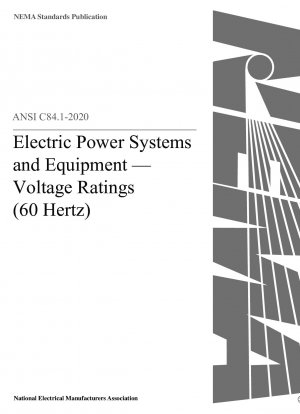 電力システムおよび機器の定格電圧 (60 Hz) R (2001)