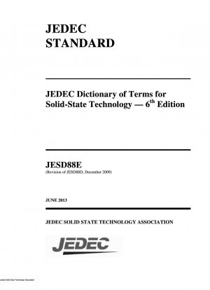 JEDEC 固体技術用語辞典 第 6 版