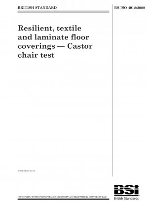 弾力性のあるテキスタイルおよびラミネート床材 - 車椅子テスト