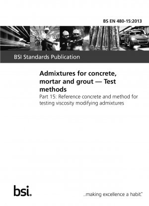 コンクリート、モルタルおよびスラリー混合物の試験方法 ベンチマークコンクリートおよび改質混和剤の粘度の試験方法