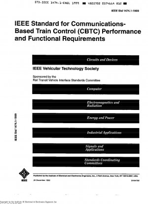 Communications-Based String Control (CBTC) のパフォーマンスと機能要件