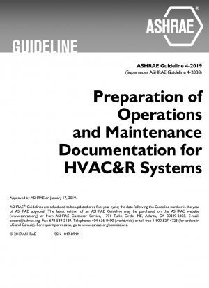 HVAC&R システムの運用および保守に関する文書を作成する
