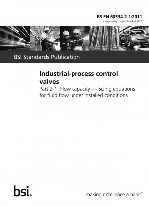 業界 - プロセス制御バルブ - パート 2-1: 流量 - 設置条件での流体流量のサイズ計算式