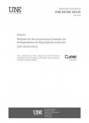 プラスチックプラスチック材料生分解試験サンプルの調製方法