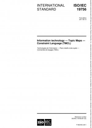 情報技術、トピック マップ、制約言語 (TMCL)