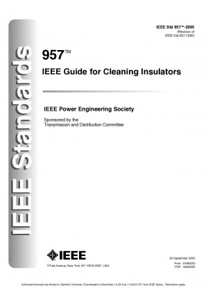 絶縁体の洗浄に関する IEEE ガイドライン