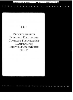統合された電子コンパクト蛍光ランプのサンプル前処理と TCLP 手順