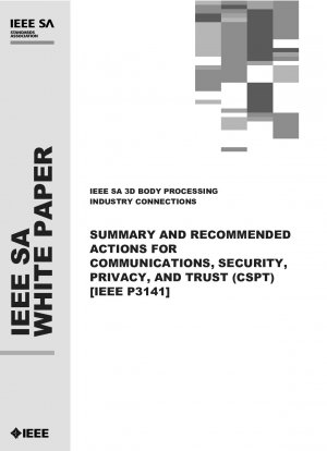 通信、セキュリティ、プライバシー、および信頼 (CSPT) の概要と推奨アクション [IEEE P3141]