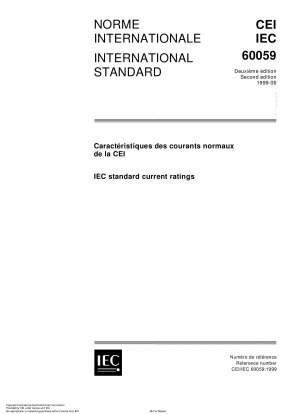IEC規格の電流定格