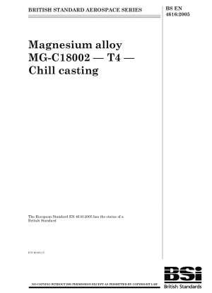 航空宇宙シリーズ マグネシウム合金 MG-C18002.T4 冷間鋳造