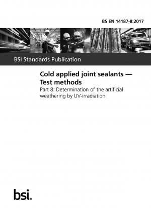 冷間塗布ジョイントシール材の試験方法 紫外線照射による人工耐候性の判定