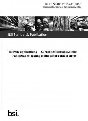 鉄道用途 - 集電システム - パンタグラフ、接触板の試験方法