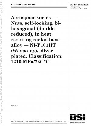 航空宇宙シリーズ 耐熱銀メッキニッケル基合金 NI-P101HT（ワスパロイ合金）12角（2倍還元）自己収縮ナット 材種：1210MPa/730℃