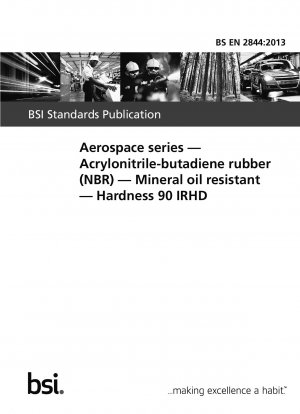 航空宇宙シリーズ ニトリルゴム (NBR) 耐鉱物油性 硬度は国際ゴム硬度 (IRHD) 90