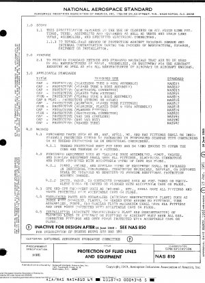 (Rev. 2) 1969 年 6 月 ライン機器フロー保護を置き換え [置き換え: AIA/NAS NAS 850]