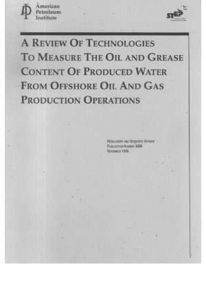 海洋石油・ガス生産事業の随伴水中の油分測定技術のレビュー