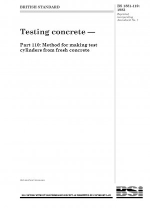 コンクリートの試験 その110：生コンクリートから試験筒を作る方法