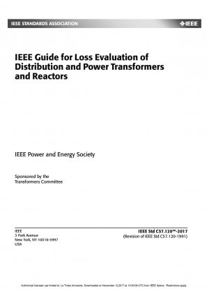 配電および電力変圧器およびリアクトルにおける損失評価に関する IEEE ガイド