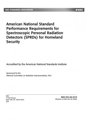 国土安全保障用途の個人用スペクトル放射線検出器 (SPRD) に対する米国国家標準性能要件