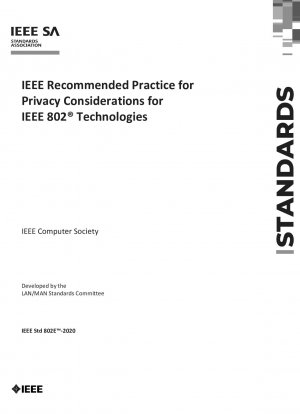 IEEE 802(R) テクノロジーのプライバシー考慮事項に関する IEEE 推奨実践方法