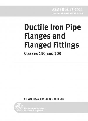 ダクタイル鋳鉄管フランジおよびフランジ付属品 グレード 150 および 300