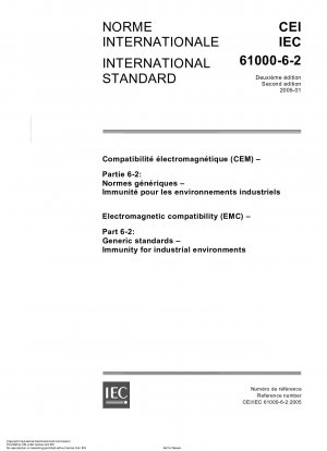 電磁両立性 (EMC) パート 6-2: 一般規格 産業環境に対する耐性