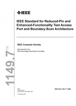 ピン削減と拡張機能テストのアクセス ポートとバウンダリ スキャン アーキテクチャに関する IEEE 規格