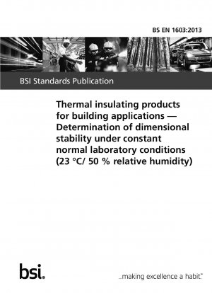 建物用断熱製品一定の標準実験室条件 (23°C/相対湿度 50%) での寸法安定性の測定