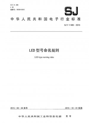 LED モデルの命名規則