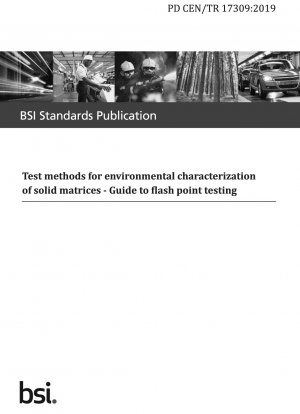固体基板の環境特性の試験方法 引火点試験のガイドライン