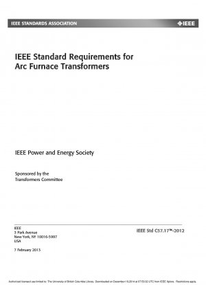 電気炉変圧器に関する IEEE 標準要件