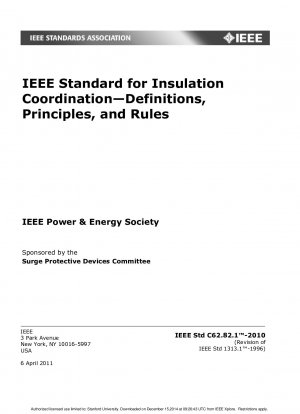 IEEE 絶縁調整規格の定義、原則、規則
