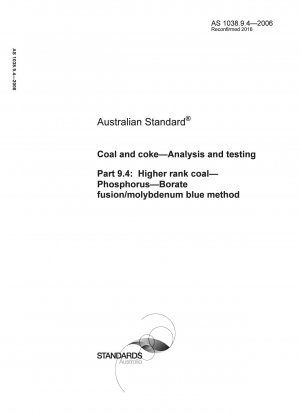 石炭・コークス - 分析試験 - 高級炭 - リン - ホウ酸溶融・モリブデンブルー法