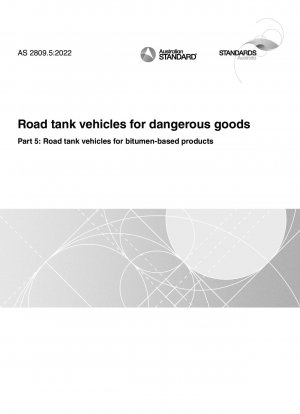 危険物ロードタンカー パート 5: アスファルトベースの製品ロードタンカー