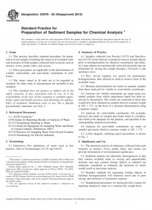 化学分析用の沈殿サンプルを調製するための標準的な方法