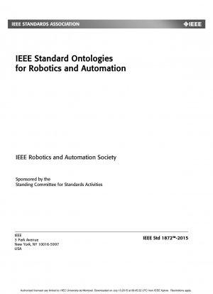ロボティクスとオートメーションのための IEEE 標準オントロジー