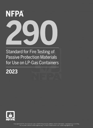LPガス容器に使用する受動的保護材の耐火試験に関する規格