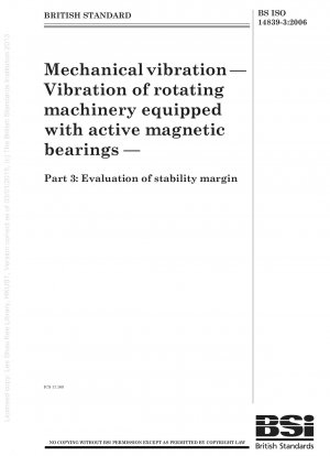 能動磁気軸受を搭載した回転機械の機械振動・振動安定余裕評価