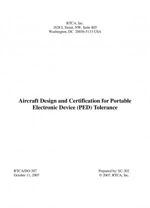 携帯型電子機器 (PED) の許容範囲に関する航空機の設計と認証