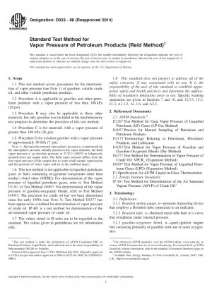 石油製品の蒸気圧の標準試験方法（リーダー法）