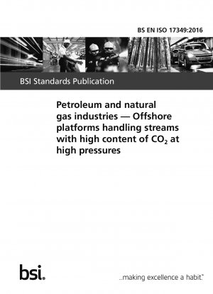 石油およびガス産業: 高圧で高 CO2 含有量の海洋プラットフォーム処理ストリーム
