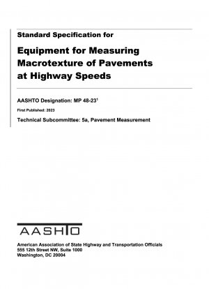 高速道路での舗装のマクロテクスチャーを測定する装置