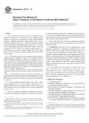 石油製品の蒸気圧の標準試験方法（小型法）